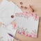 Floral Flat Cards & Envelopes by Recollections™, 5" x 7"